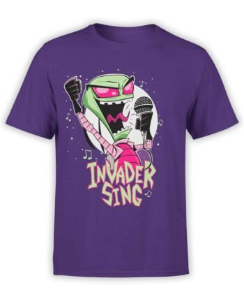 0552 Alien Shirt Invader Sing_Front