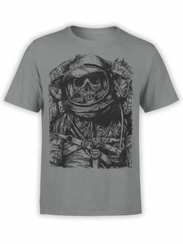 0556 Skull T-Shirt Dead Astronaut