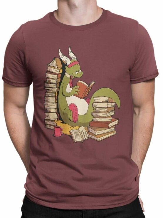 0560 Dragon T-Shirt Book Wyrm_Front_Man