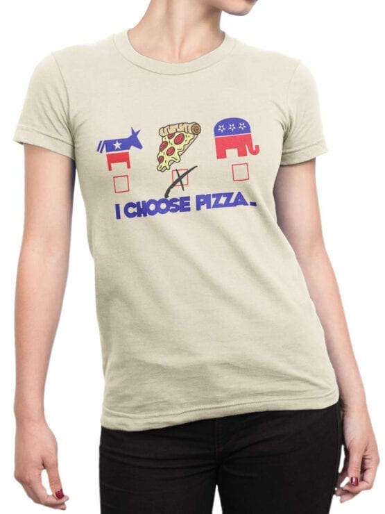 0562 Pizza T-Shirt Right Choice