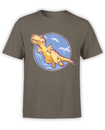 0564 Dinosaur T-Shirt I Can Fly_Front