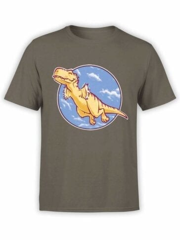 0564 Dinosaur T-Shirt I Can Fly_Front