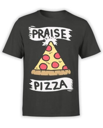 0579 Pizza T-Shirt Praise Pizza_Front