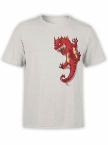 0587 Dragon Shirt Friend_Front Silver