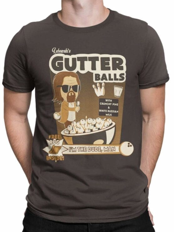 0591 Big Lebowski T-Shirt Gutter_Front_Man