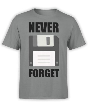 0598 Funny T-Shirts Never Forget_Front Asphalt