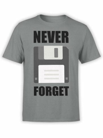0598 Funny T-Shirts Never Forget_Front Asphalt