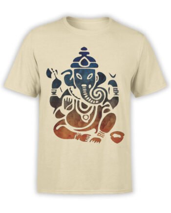 0604 Cool T-Shirts Shri Ganesha_Front