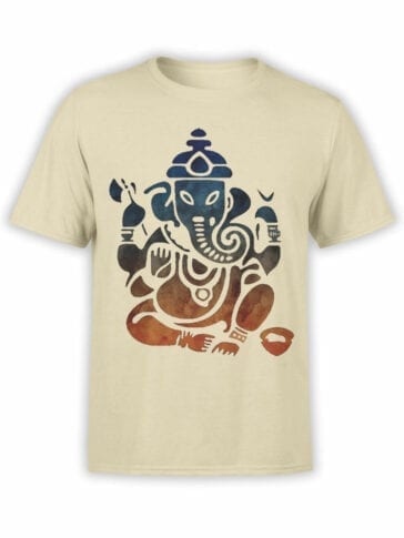 0604 Cool T-Shirts Shri Ganesha_Front