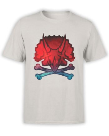 0609 Pirate Shirt Jolly Triceratops