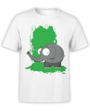 0611 Elephant Shirt Paint