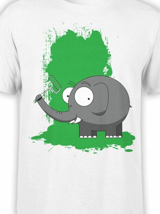 0611 Elephant Shirt Paint