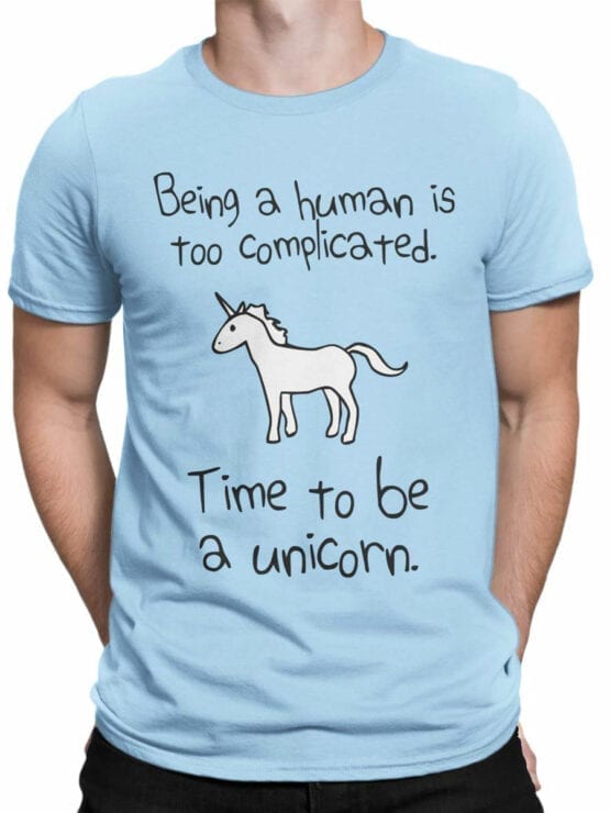 0612 Unicorn Shirt Time To Be_Front_Man