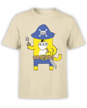 0617 Cat Shirts Captain Meow_Front