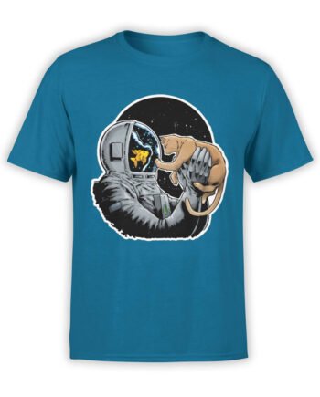 0634 NASA Shirt Fish and Cat