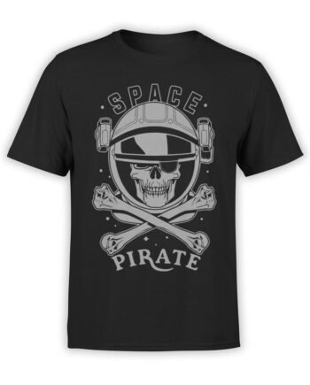 0638 Pirate Shirt Space Pirate