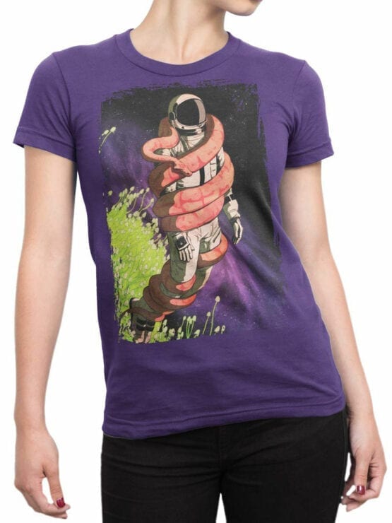 0648 NASA Shirt Snake Front Woman