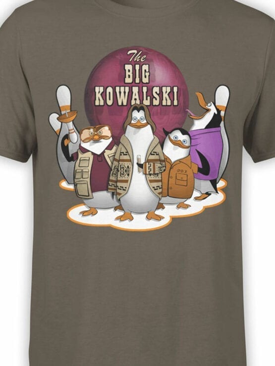 0655 Big Lebowski T Shirt Kowalski Front Color