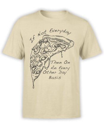 0657 Pizza Shirt Everyday Front