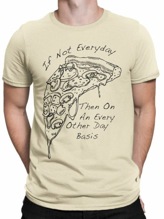 0657 Pizza Shirt Everyday Front Man