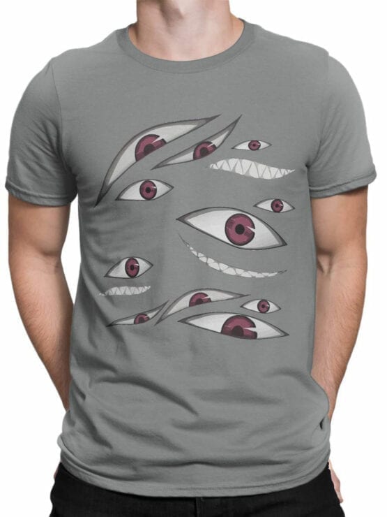 0661 Monster Shirt Eyes Front Man