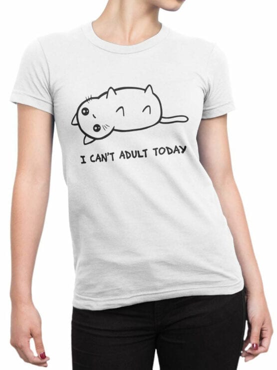 0666 Cat Shirts Adult Front Woman