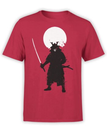 0673 Warrior Shirt Ghost Samurai Front