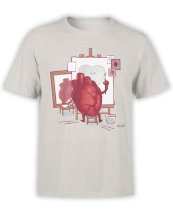0674 Cool T Shirts Self Portrait Front
