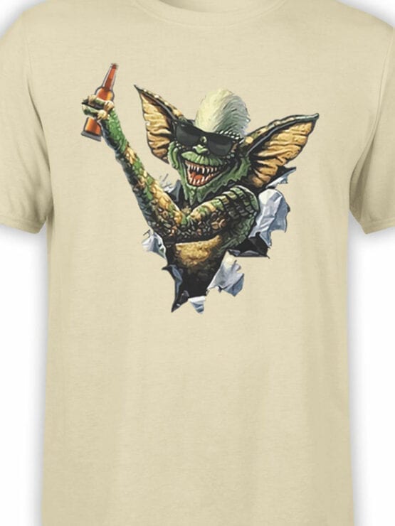 0675 Gremlin T Shirt Beer Front Color