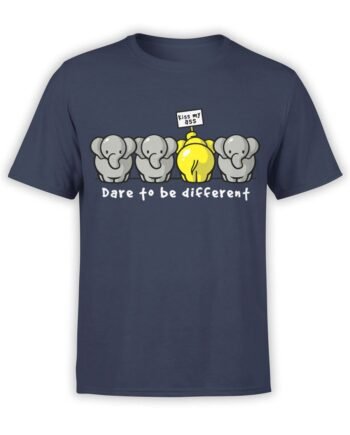 0679 Elephant Shirt Be Different Front