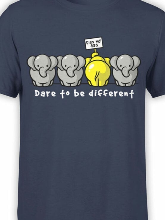 0679 Elephant Shirt Be Different Front Color