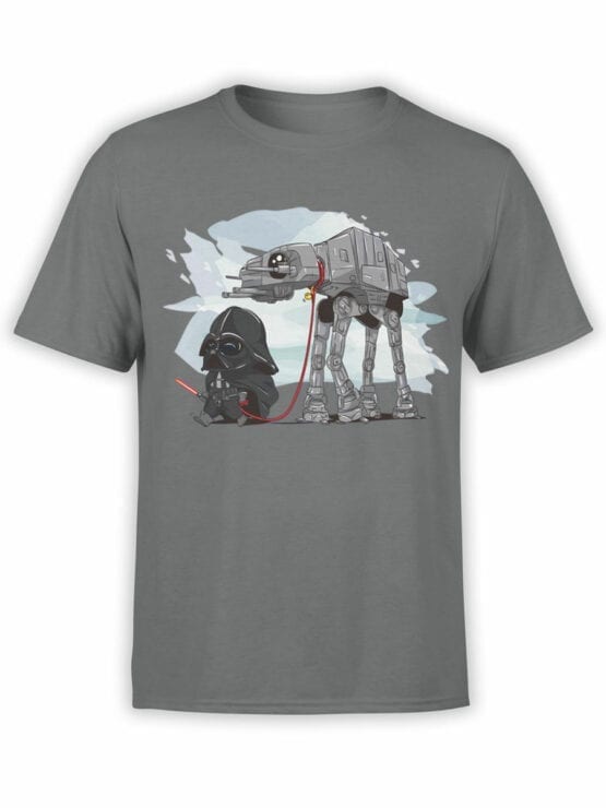 0691 Star Wars T Shirt Cute Vader Front