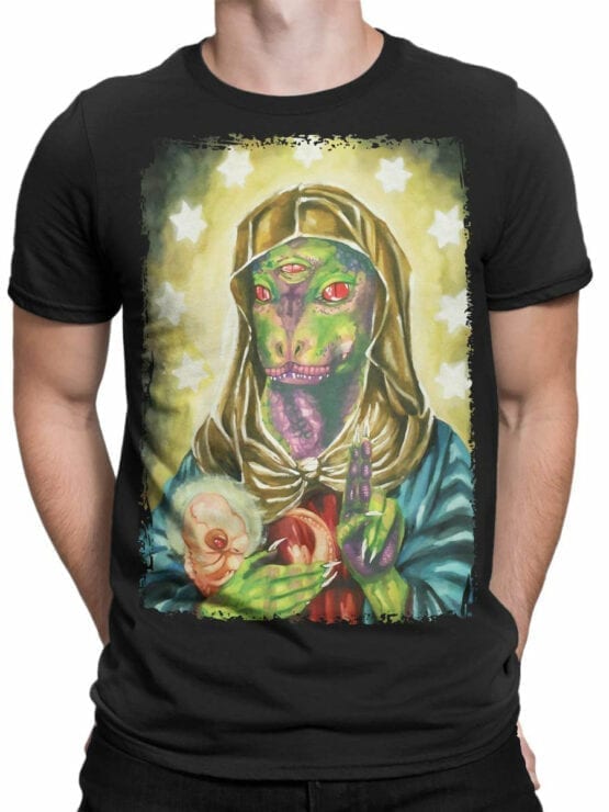 0699 Alien Shirt Blessed Reptilian Front Man