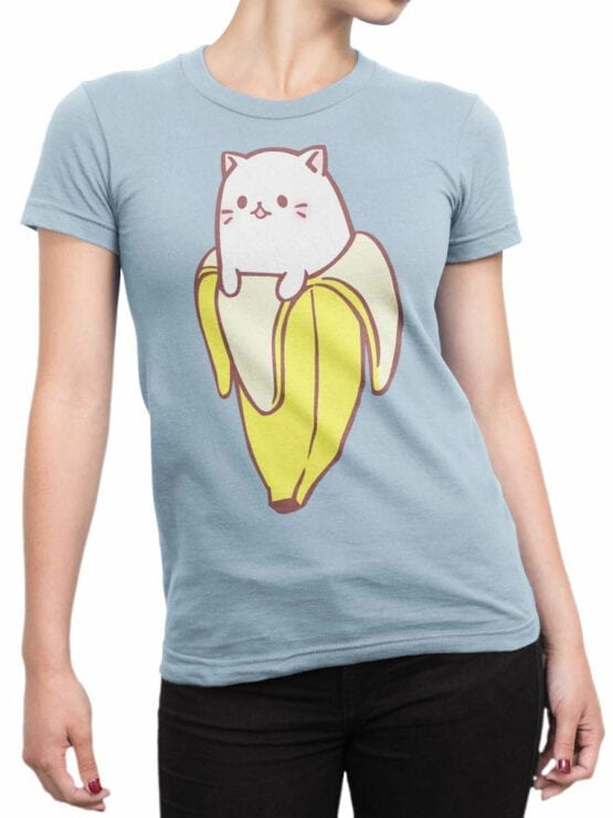 0707 Cat Shirts General Bananya Front Woman