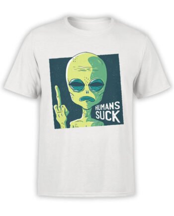 0711 Alien Shirt Human Suck Front