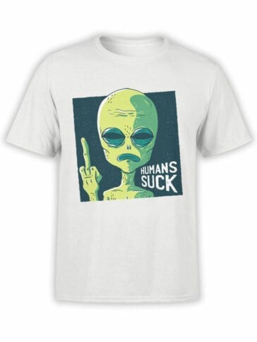 0711 Alien Shirt Human Suck Front