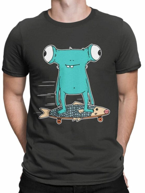 0716 Monster Shirt Fishboard Front Man
