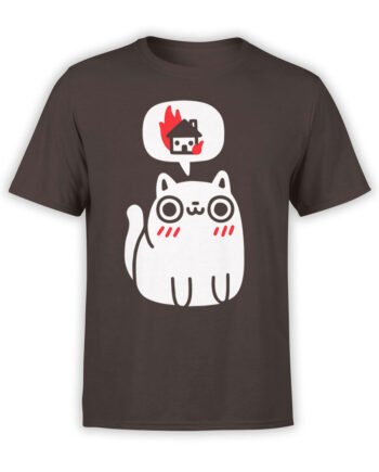 0719 Cat Shirts Burn Front