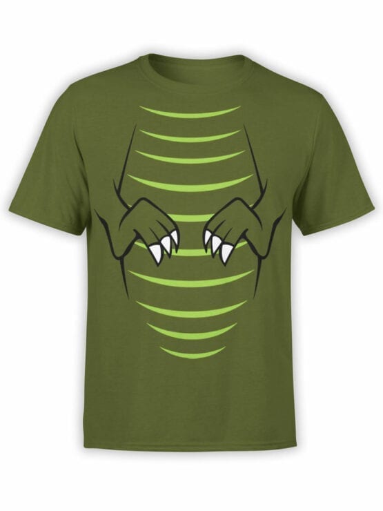 0723 Dinosaur T Shirt T Rex Front