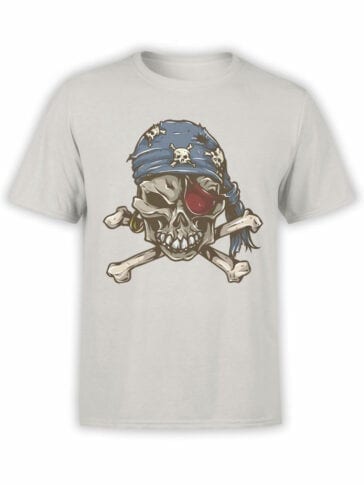 0727 Pirate Shirt Skull Front