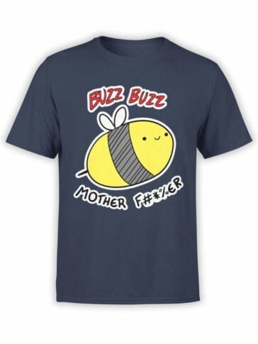 0734 Funny T Shirts Buzz Front