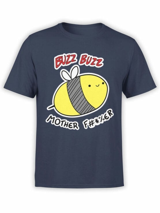 0734 Funny T Shirts Buzz Front