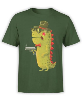 0741 Dinosaur T Shirt Gentleman Front