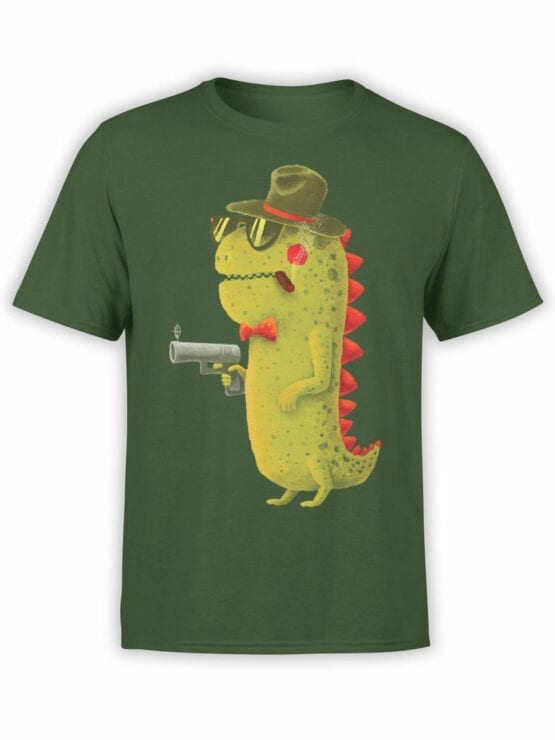 0741 Dinosaur T Shirt Gentleman Front