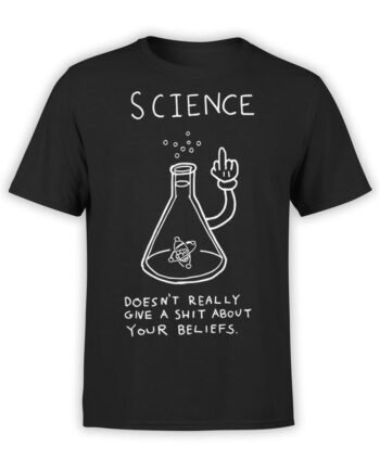 0748 Science Shirt Beliefs Front