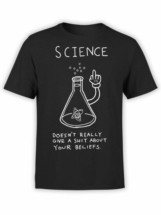 0748 Science Shirt Beliefs Front