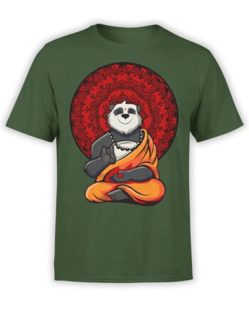 0801 Panda Shirt Meditation Front