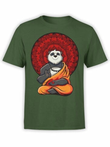 0801 Panda Shirt Meditation Front
