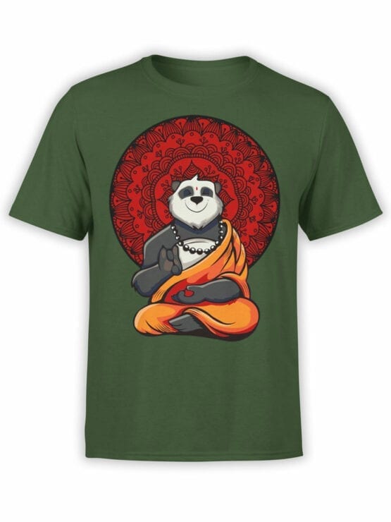 0801 Panda Shirt Meditation Front