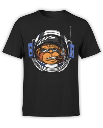 0805 NASA Shirt Monkeynaut Front